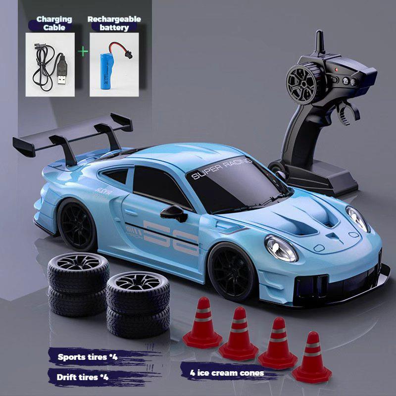 ndzsh1 2.4G 4WD high-speed remote-controlled drift car, four-wheel drive high-speed remote-controlled vehicle, rechargeable racing car
