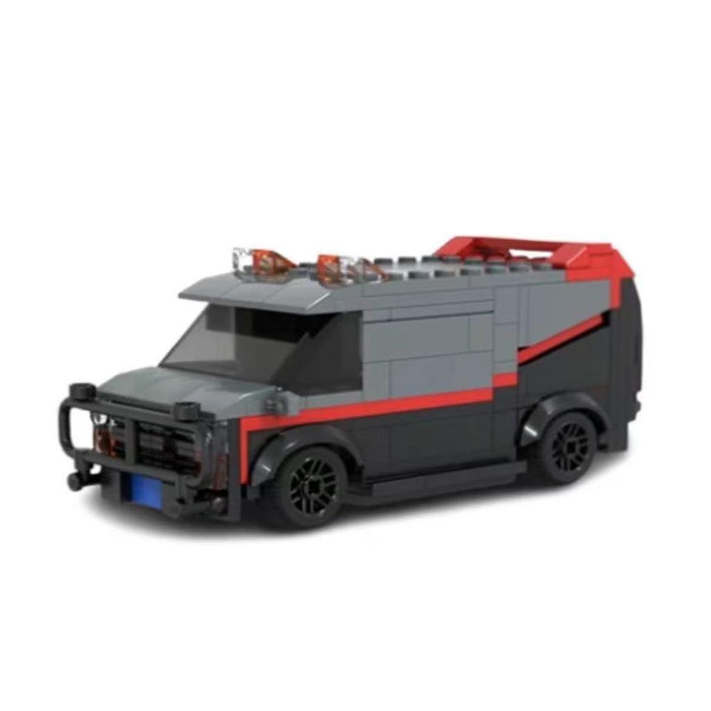 MOC-20604 Компактный Сборщик Частиц Собирающие Кубики Команда Специальных Агентов Транспортное Средство Маленькая Машина Модель Игрушки помогает развивать мелкую моторику