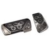 RAZO GT Spec Black Chrome Pedal Set for Hustler and Other Vehicles AT-SS (RP109BCR)