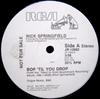 12-дюймовая пластинка RICK SPRINGFIELD Bop til You Drop JR13882 RCA 1984 Канада Рок Б/у