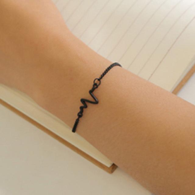 Браслеты из стерлингового серебра, регулируемая цепочка, браслет-подвеска для женщин и мужчин, ювелирный тренд