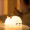 Children's Wireless LED Night Light Cat / Bedroom Lamp with 7 Colors Changing