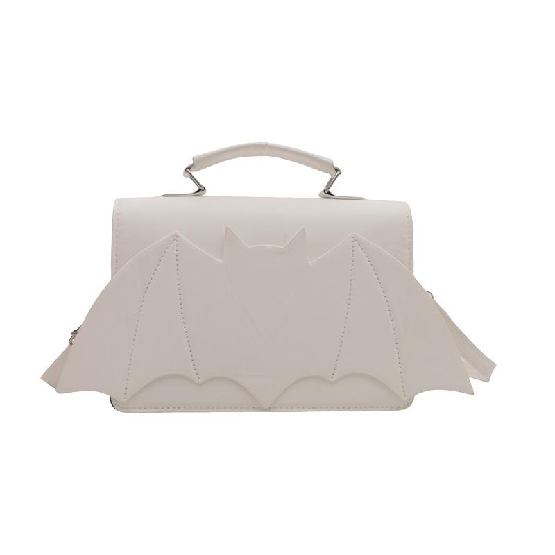 Портативная маленькая женская сумка 2024 года, новая европейская и американская сумка на плечо на Хэллоуин, персонализированная летучая мышь, забавная модная сумка-мессенджер