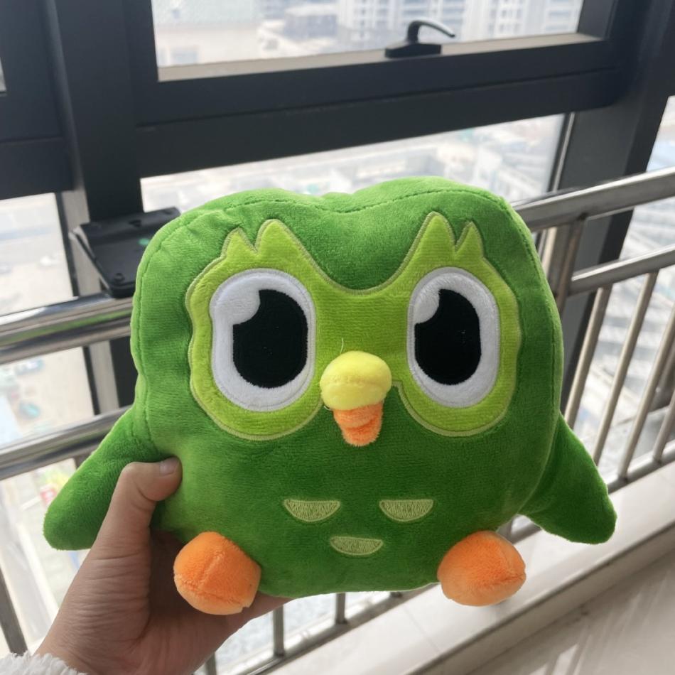 Прекрасный зеленый дуэт плюшевый дуэт сова мультфильм аниме плюшевые игрушки мягкие плюшевые куклы детский подарок на день рождения