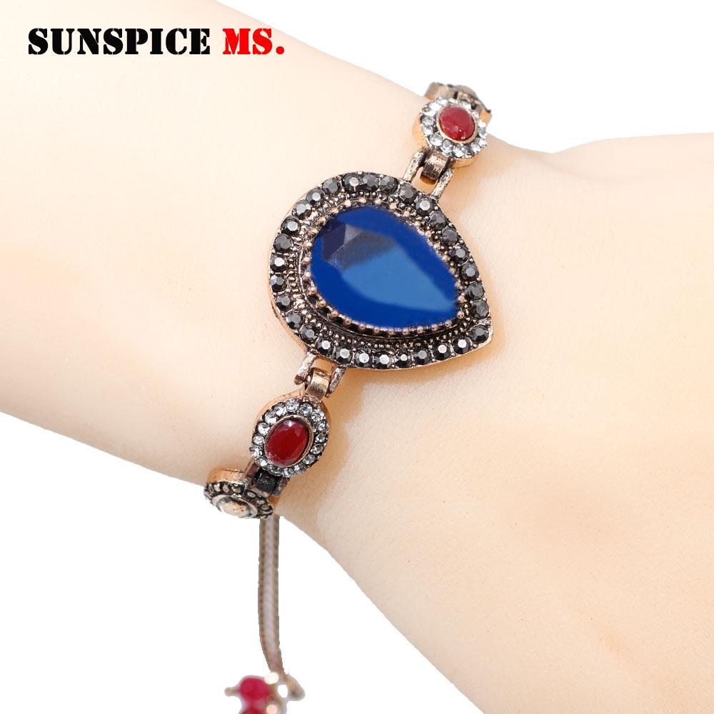 Браслет золотого цвета в стиле ретро, ​​турецкие винтажные украшения для женщин