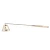 Stainless steel rust-resistant candle snuffer with long handle for Buddhist altars (gold)