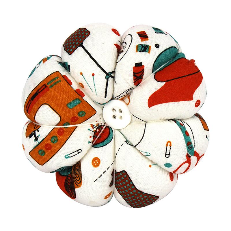 1 шт. Сумка для вставки игл Ручная работа Наполнитель из шелка Швейная машина Хлопок Шитье Милый Практичный Вышивальные иглы Удобный