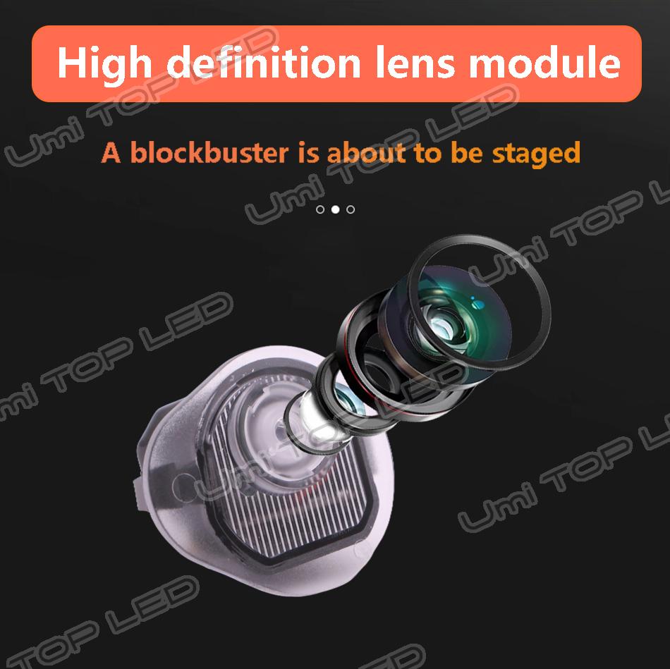 LED Car Rearview Mirror Welcome Shadow Light For Jeep Compass CHEROKEE Trailhawk Limited Laser Ghost Projection Logo Puddle Lamp