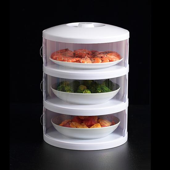 Изолированная крышка для посуды, защита от мух, пыленепроницаемая, многослойная, для хранения, сохранения тепла, кухонная коробка для еды, штабелируемый контейнер для пикника на открытом воздухе, обеденный стол