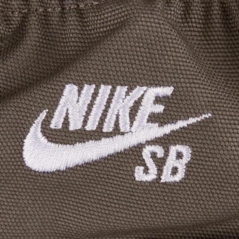 Nike SB SS25 Твил Двойные колени Прямые Удобные Модные Универсальные Повседневные Брюки Унисекс низ Пещера-Камень FV7350-289