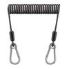 Lockable Climbing Buckle Rope Safety Rope Retention Fishing Rope Fishing Coiled Lanyard  Outdoor