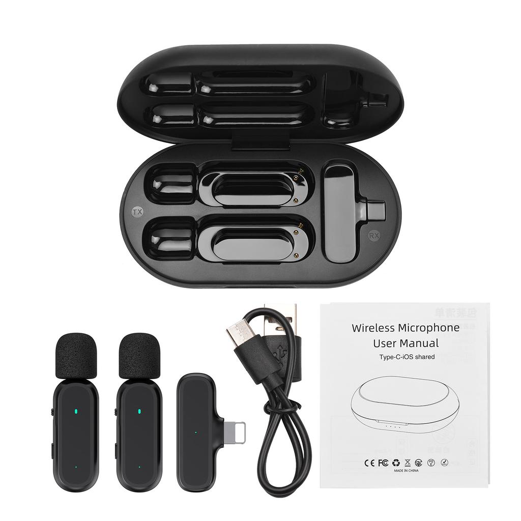 Портативная беспроводная микрофонная система OnetriggerTwo с микрофоном для записи видео, передача 20 м