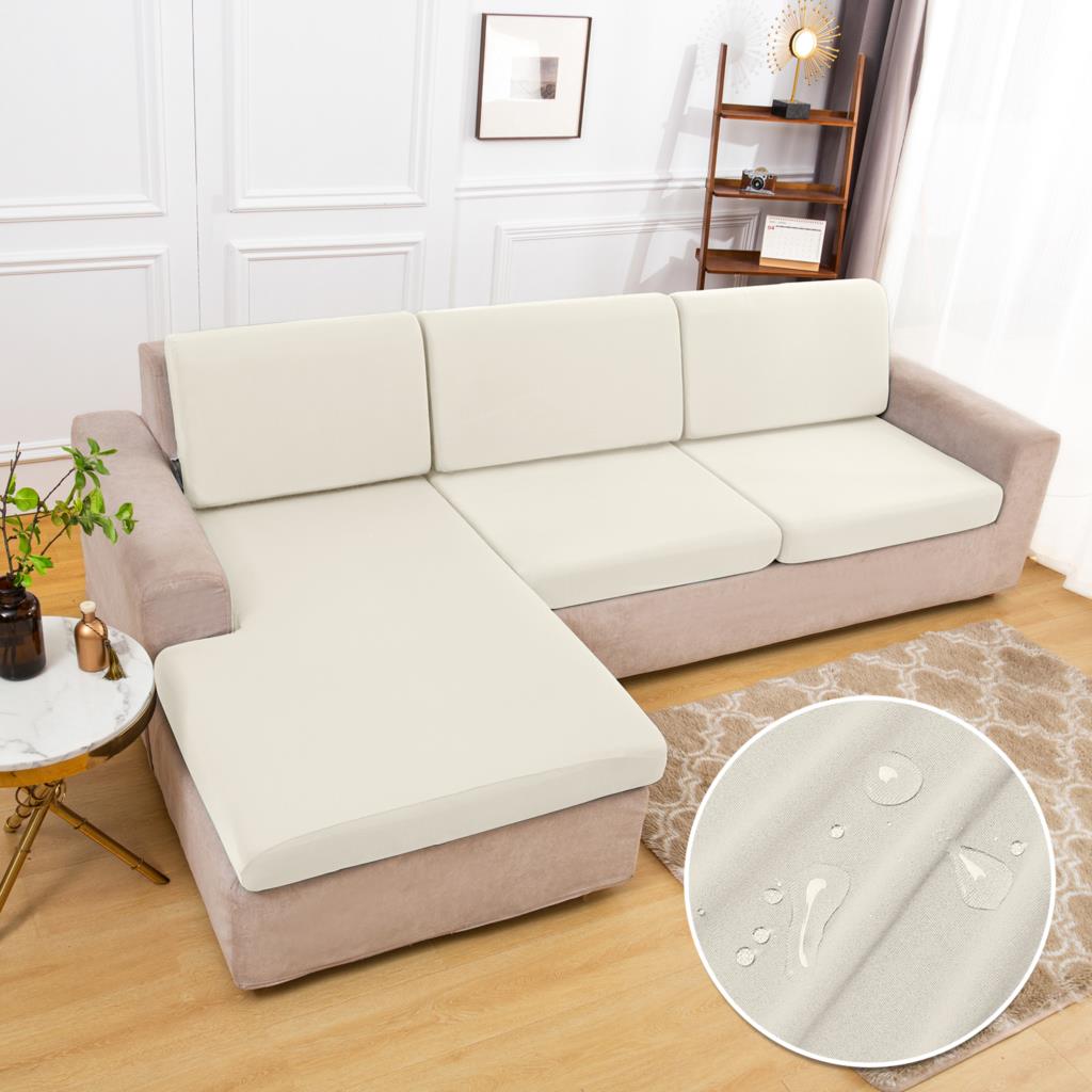 100% Waterproof Sofa Cushion Cover Elastic Protector Sofa Covers Pets Kids For Home Cheap Sofas Slipcover Case With Random