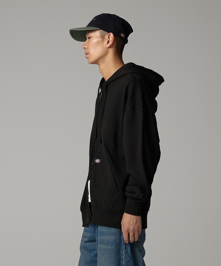 Dickies Базовая толстовка с молнией и логотипом Черная