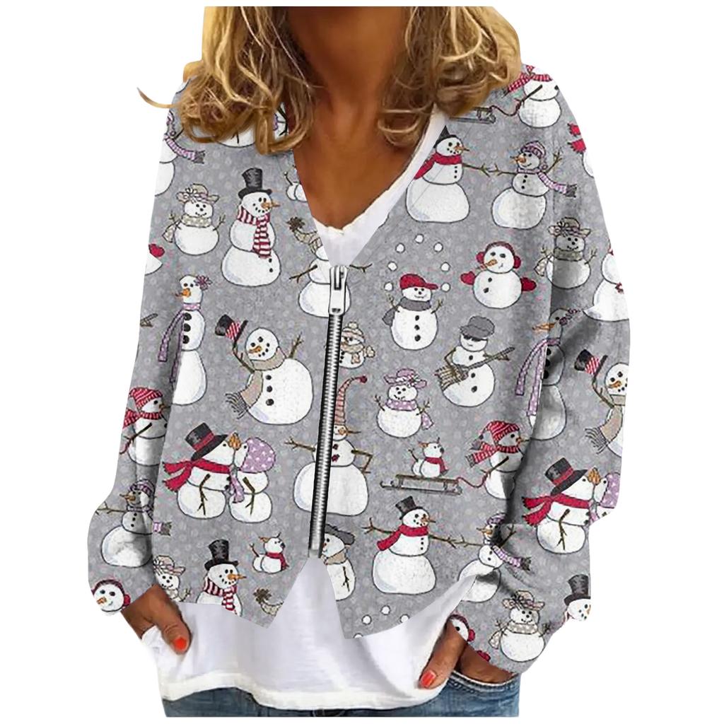 Womens Zip Up Sweaters Sweatshirts Long Sleeve Oversized Jackets Soft Casual Loose Tunic Tops