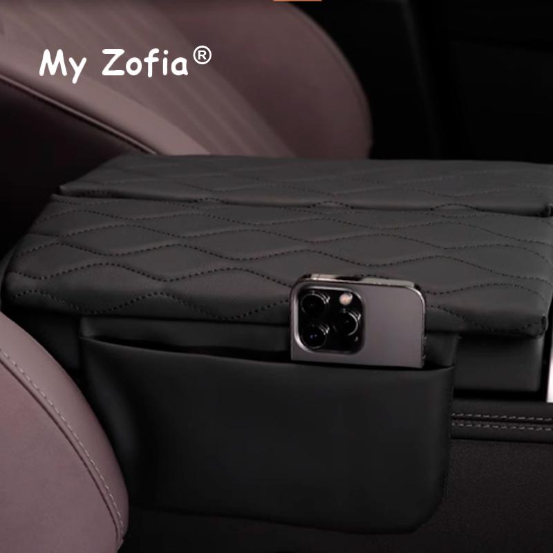 For Chery Jaecoo J8 2024 2025 2026 Storage Style Car Armrest Box Pad Leather Pad Auto Center Console Armrest Protective Cushion