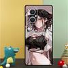 Чехол в японском стиле с аниме-девушкой для OPPO Reno 15F 13F 14F 12 11 F 10 14 15 Pro 7 8 Lite OPPO Find X9 X8 X6 X5 Pro
