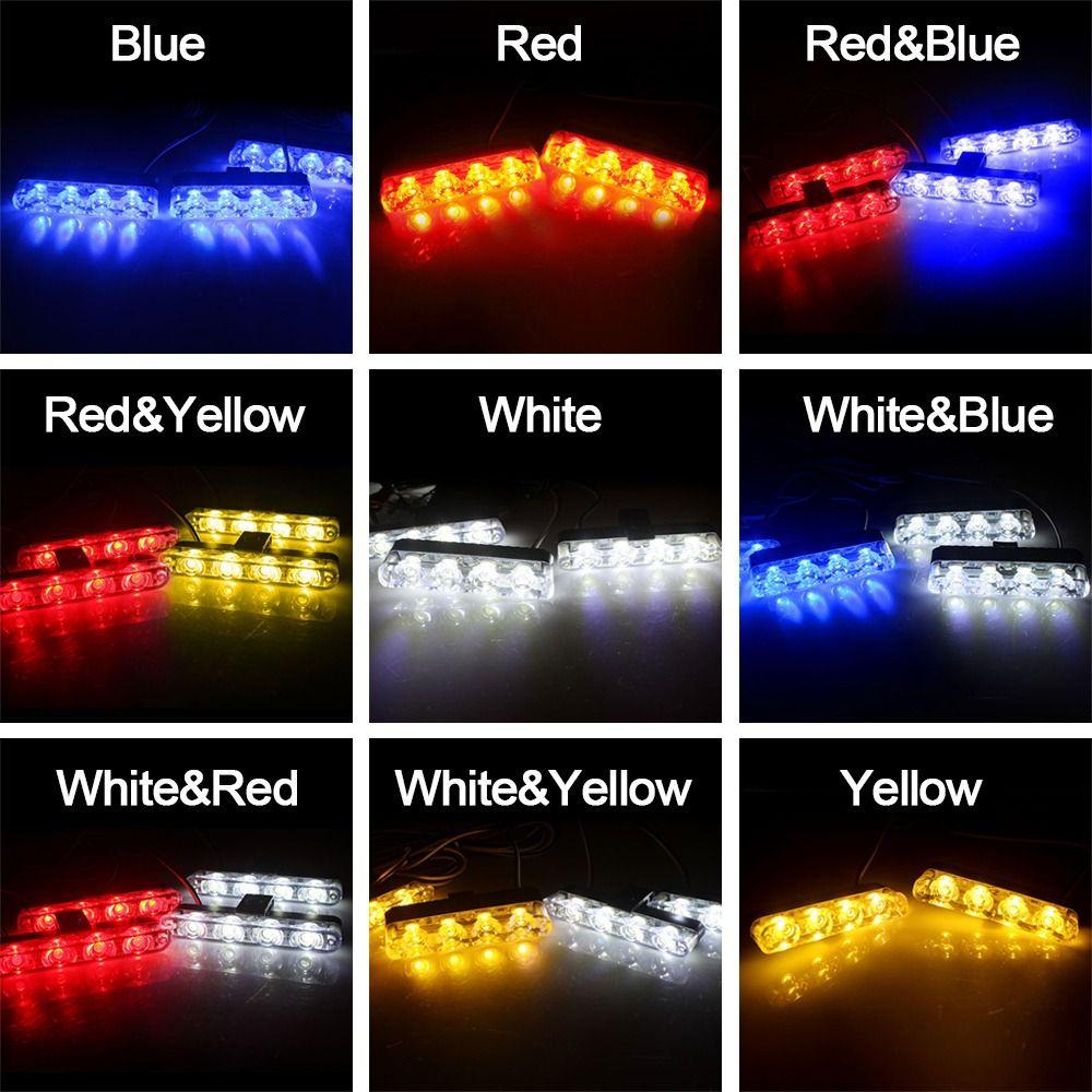 Полицейский световой сигнал Сигнальные лампы для автостоянок Аварийный стробоскоп Сигнальная лампа Автомобильный светодиодный фонарь