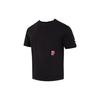 Puma Logo Print Round Neck Breathable Short Sleeve T-Shirt Unisex Tops Black 623249-01