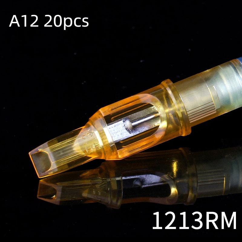 20 шт. Смешанные одноразовые иглы для татуировок 1-15 RL RM RSM Стерильный легкий аксессуар для тату для путешествующих тату-мастеров