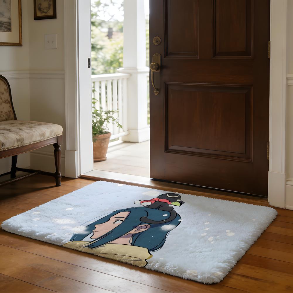 Anime The LLegend Of Luo XXiaohei Floor Mat Soft Flannel Absorbent Mat Non-Slip Rug Home Bedroom Bathroom