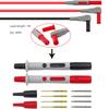 Набор аксессуаров для мультиметра 18-в-1 – P1308B Измерительные провода со сменными щупами для лабораторного/полевого ремонта