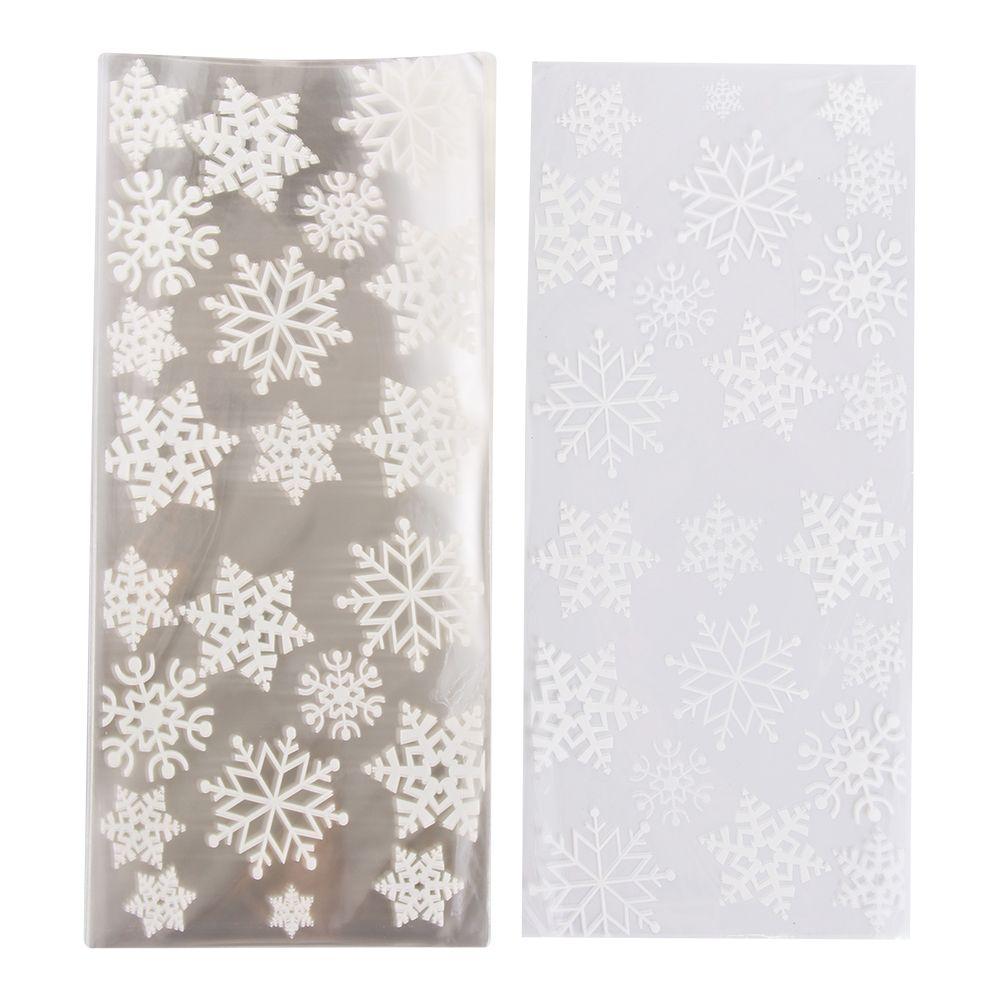 Gift Party Supplies Transparent Christmas Candy Bags Cookies Storage Baking Packaging Cellophane