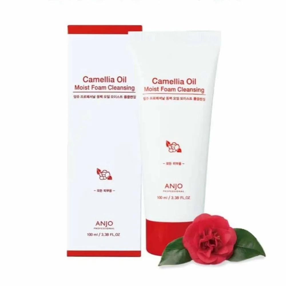 [Милиумы исчезают полностью просто от умывания лица] ANJO Camellia Пенка для умывания 100 мл x 3 x 3 (Всего 9 штук)