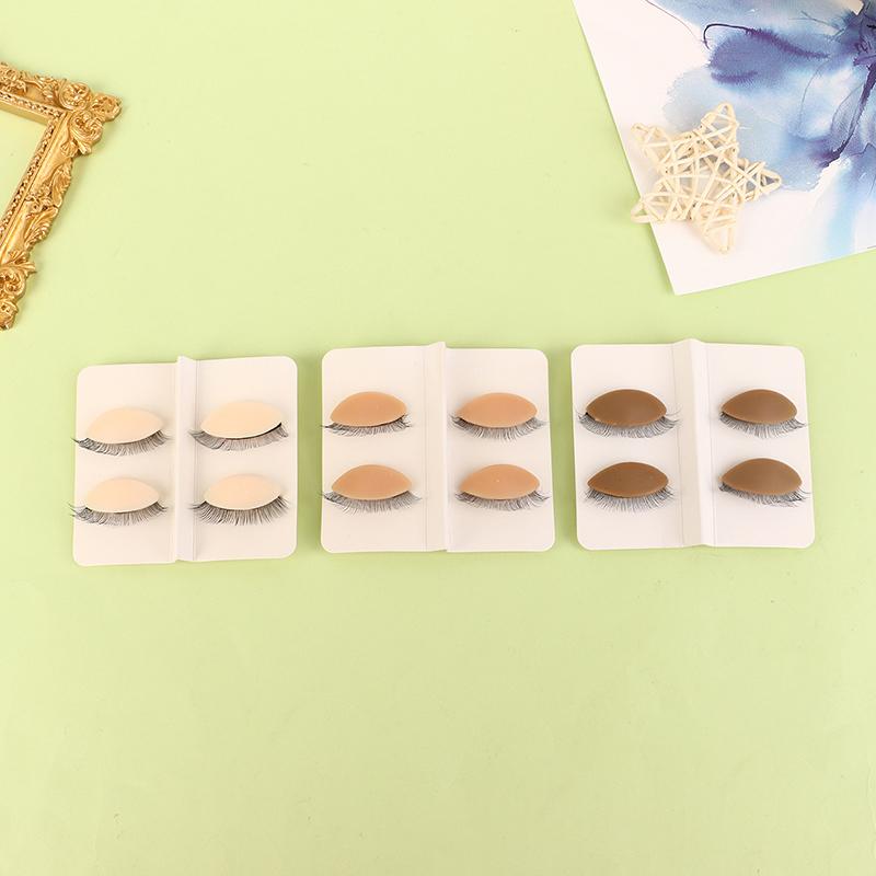 Тренировочная голова манекена, накладные ресницы, тренировочная голова, сменная модель, силиконовые съемные веки, инструменты для макияжа