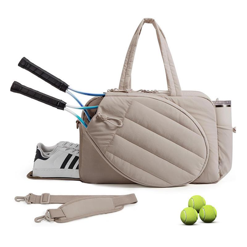 Badminton Tennis Pickleball Sports Bag, Gym Training Storage Duffle Bag For Men Women