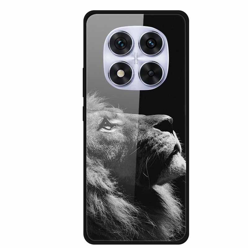 Жесткий чехол-книжка для Xiaomi Redmi Note 14 Pro 5G, чехол с мягким бампером, чехол из закаленного стекла для Redmi Note 14 Pro 4G, чехол Note14 Pro