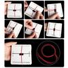 Hot Rope Knot DIY Weaving Tool Tray Braided Braiding Cord Disks Apparel Sewing Woven Board Disk