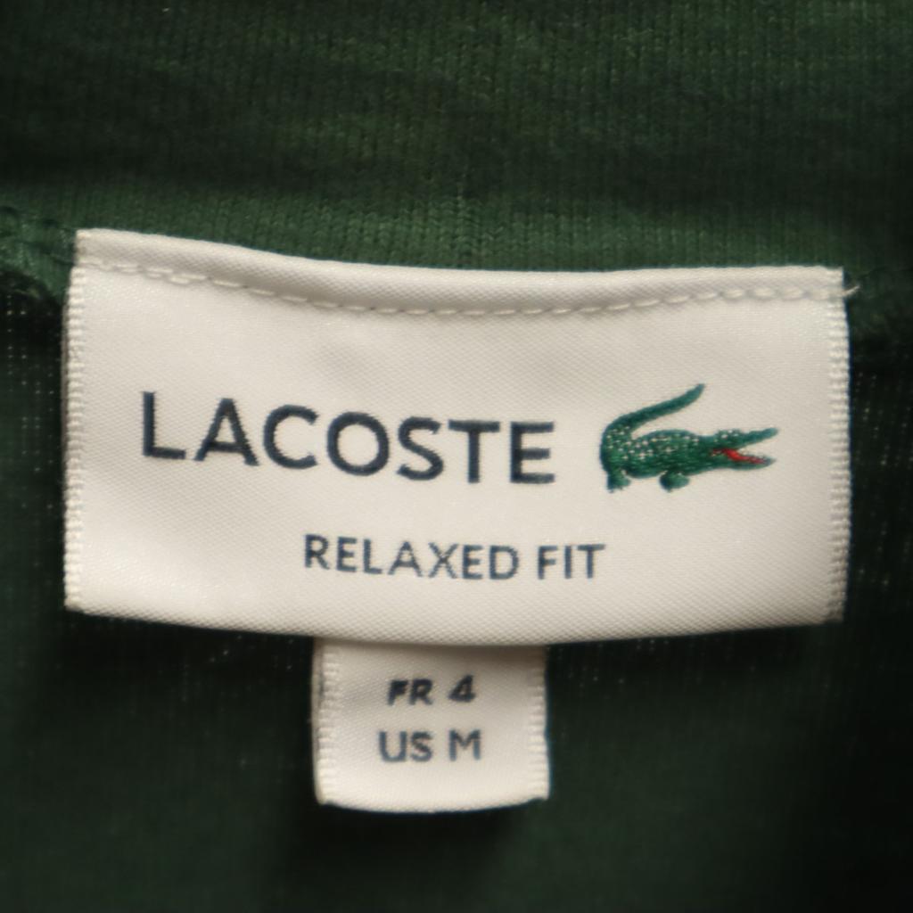 Lacoste Сделано в Японии Лонгслив с высоким воротником M Зеленая система Ron T Мужской Б/у
