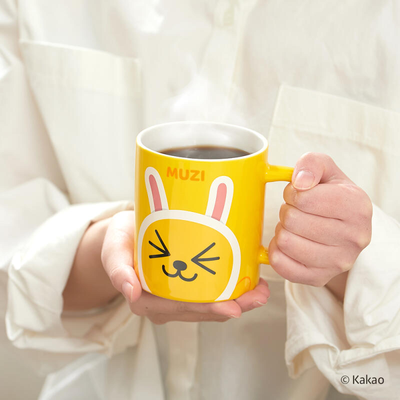 [KAKAO] KAKAOFRIENDS Новая фирменная кружка с крышкой 1 шт.