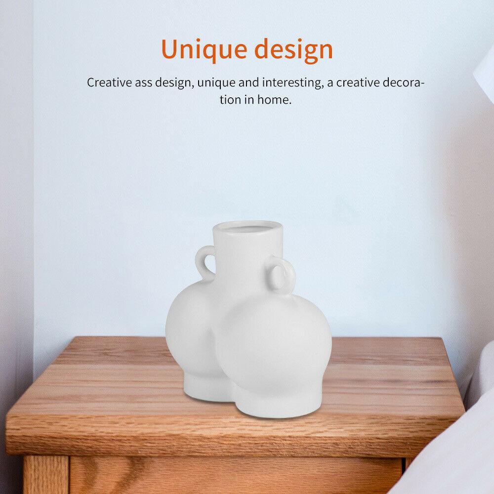 Женская ваза с обнаженным дном, женское обнаженное тело, цветочный горшок, керамический декор