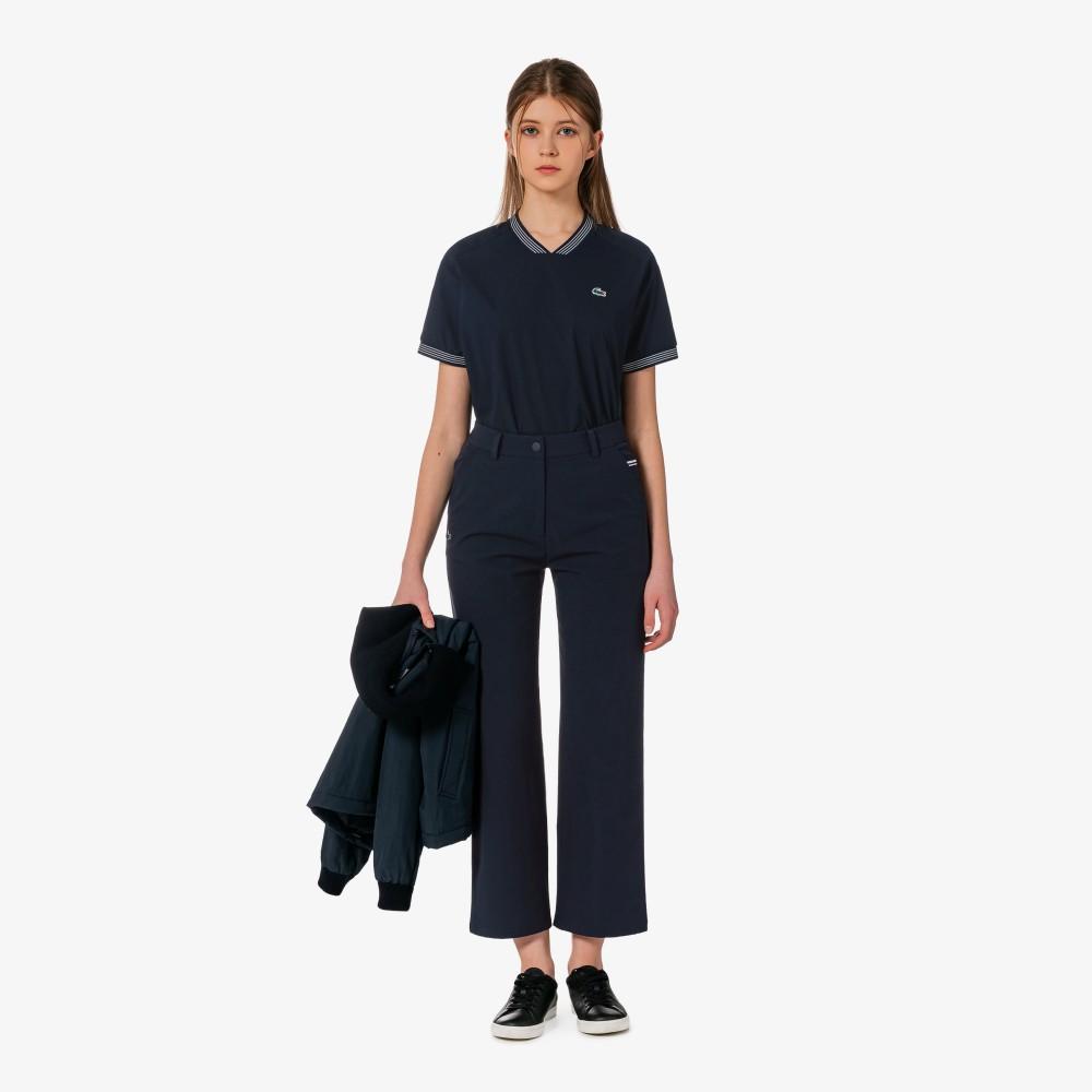 Lacoste Женский плетеный комплект для писты с коротким рукавом SF273E-56GHDE