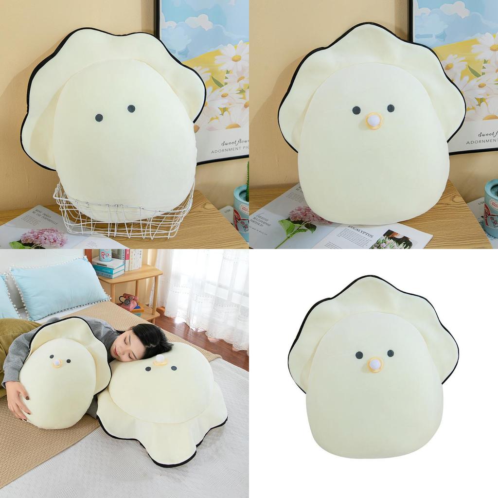 Ocean World Soft Oyster Plush Toy With Nipple Design For Birthday Gift