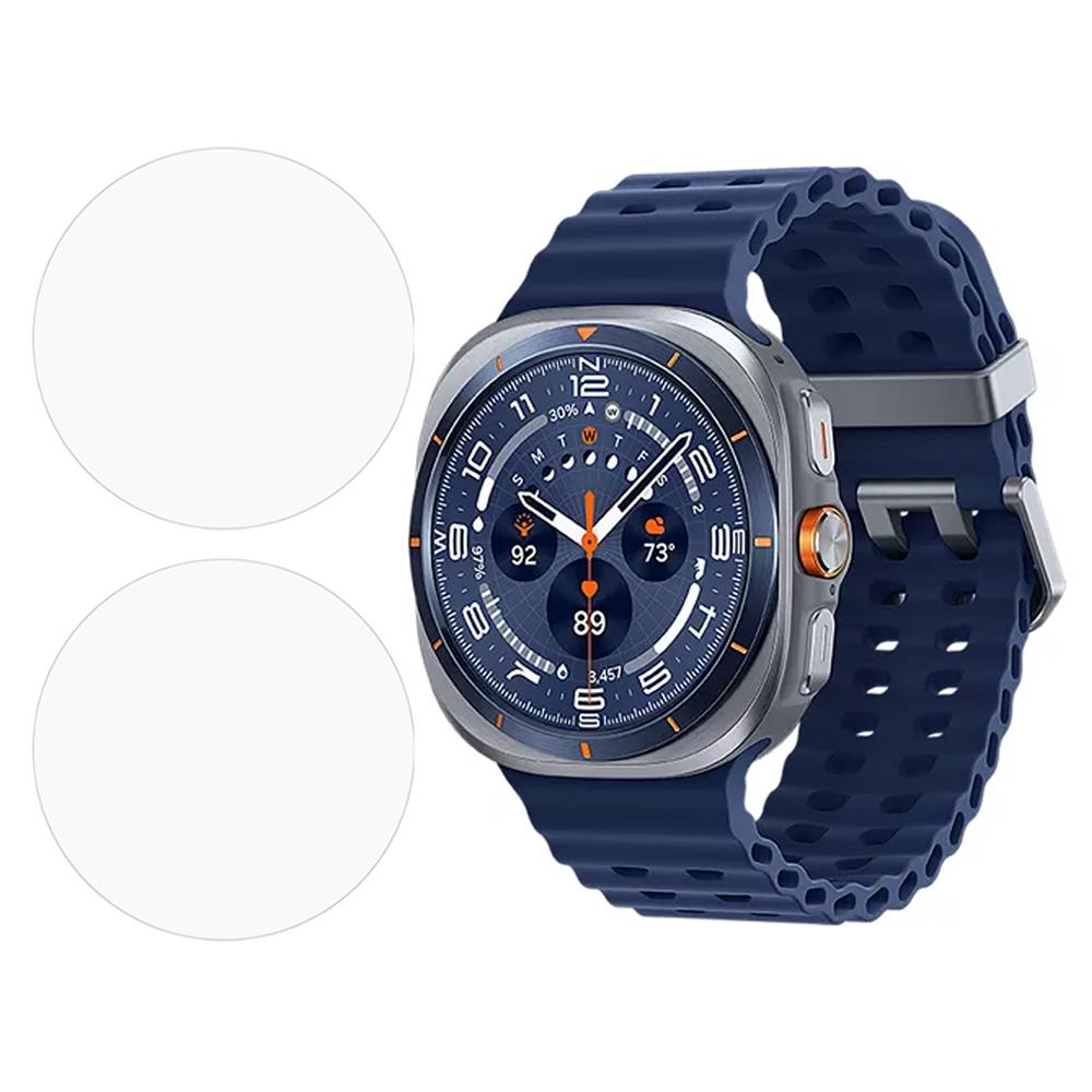 2Pcs For Samsung Galaxy Watch Ultra (2025) 47mm LTE/Ultra 47mm Screen Protector Smart Watch Clear TPU Film
