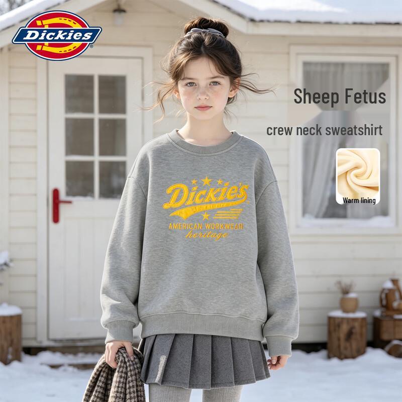 Dickies Children's Winter Fleece-Lined Pullover Sweatshirt
