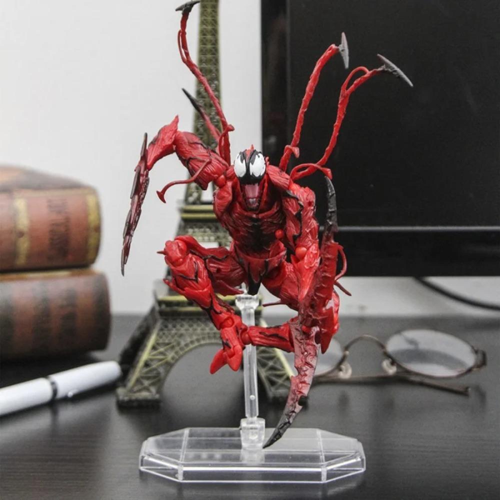 ПОТРЯСАЮЩИЙ YAMAGUCHI Карнаж Веном Человек-паук Marvel legends Подвижная фигурка с шарнирами Сменное лицо Статуэтка Модель для детей для Игрушки Подарок