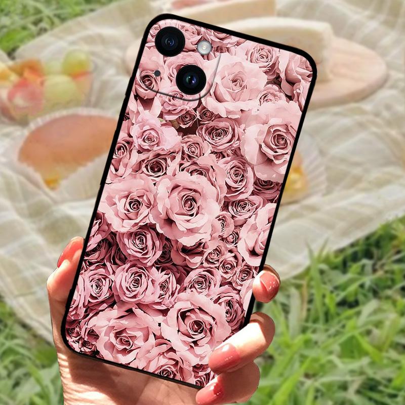 Милый чехол для телефона с животными для iPhone 15 Plus, мягкий силикон TPU, ударопрочная задняя крышка для iPhone 15 Pro Max 15Pro, защитные чехлы