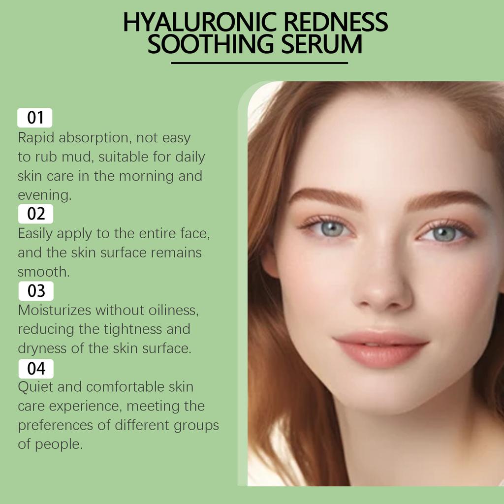 HOYGI Hyaluronic Acid Serum Light Green Hydrating Moisturizing Gentle Formula Non-Sticky