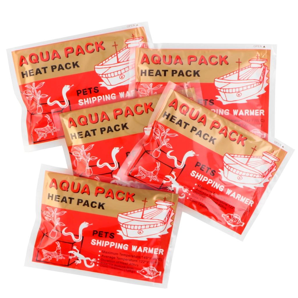 Heat Pack Transport Heater for Animals, Plants, Fish, Reptiles, Amphibians 100 Pcs Set 40 Hours