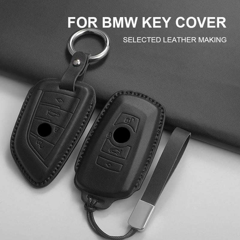 Car Smart Key Case Cover Fit for 1 3 5 Series X1 X3 X5 G20 G30 Non-OEM Auto Accessories