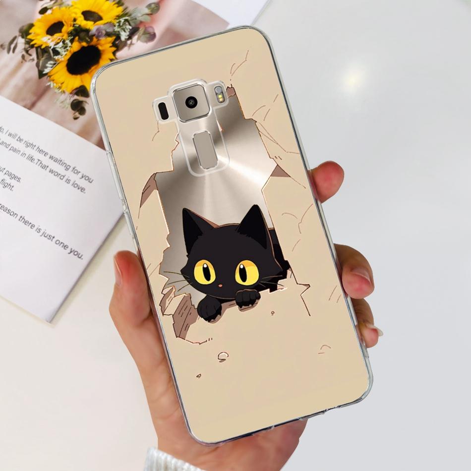Для Asus Zenfone 3 ZE520KL ZA520KL Милый Чехол-Телефон с Мультяшной Пандой Для Asus Z017D Z017DA Z017DB Z017DC 5.2" Мягкий Силиконовый TPU Чехол