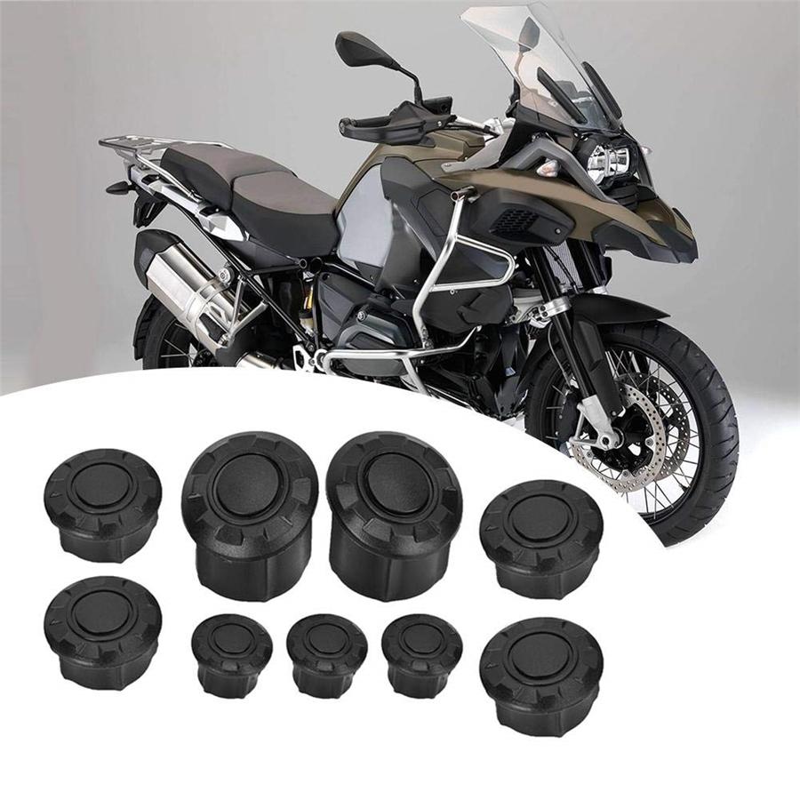 Motorcycle Frame Hole Cover Caps Plug Kit Decor For BMW R1200GS LC 2014-2018 LC Adventure 2014-2018 R1250GS Adventure 2019