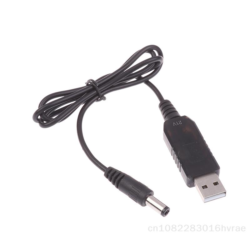 Кабель-усилитель 5 В - 21 В - Кабель-преобразователь USB в DC для литий-ионных аккумуляторных блоков