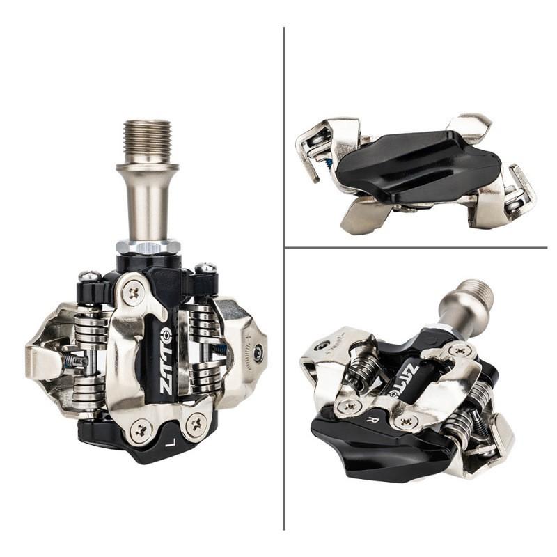 ZTTO MTB SPD Clipless Pedals With Sealed Bearing Aluminum Body Lightweight Cycling Pedal Mountain Bike