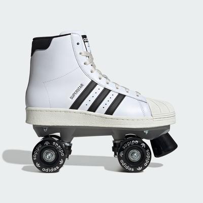 Superstar 82 Skate Белый Черный Небеленый Белый (Женский)