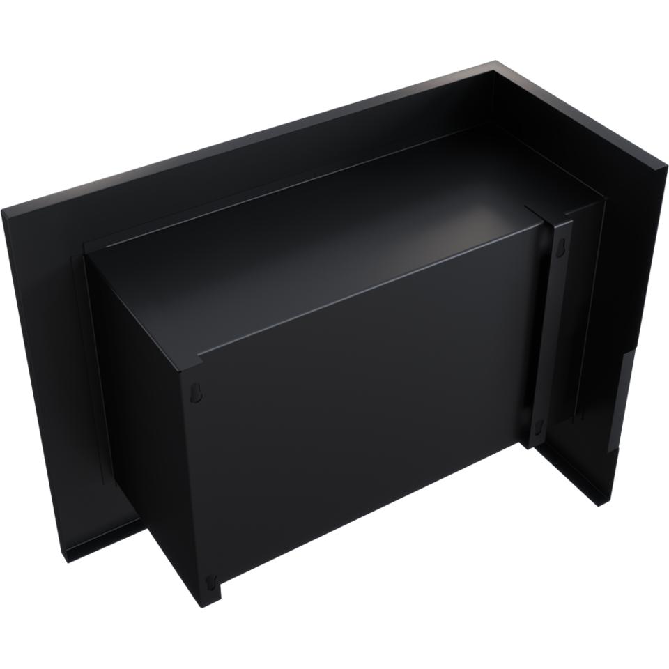 Камин на биоэтаноле DELTA 600 TÜV левосторонний с набором камней